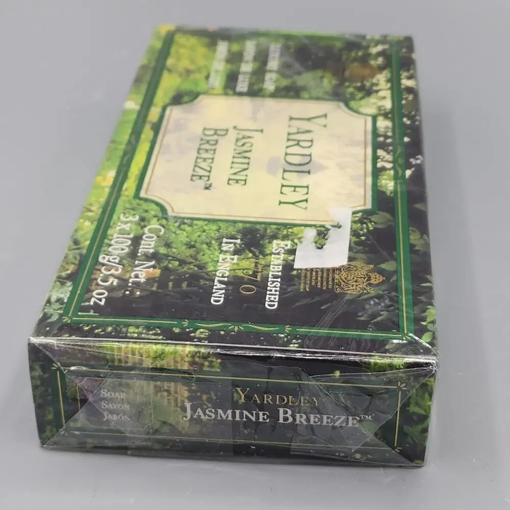 Yardley London Bath Bar Luxury Soap Discontinued Jasmine Breeze 3 Pack Sealed